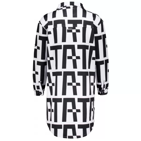  Ladies 'verlängertes Sweatshirt ALTISPORT EVITA SCHWARZ 