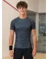 Funktionelle Komprimierung t -Shirt von Männern mit kurzer Ärmelnprämie ALTISPORT VOJ/ALM095TR04 SCHWARZ