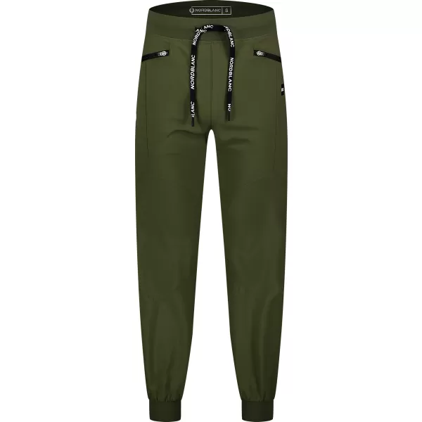  Leichte Outdoor -Hosen von Männern NORDBLANC LORD NBSPM8207 GRÜN 