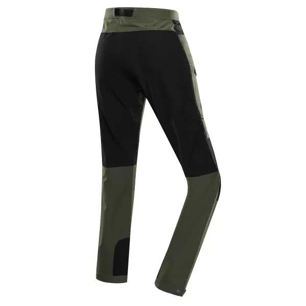 Frauen -Softshell -Hosen ALPINE PRO AKANA 2 GRÜN 