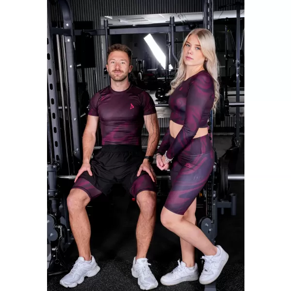  Funktionaler Ernteoberteil der Frauen mit langen Ärmeln Premium ALTISPORT VOJ/ALW072TR04 WEINRÖTET 