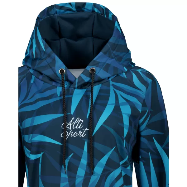  Funktionaler erweiterter Sweatshirt -Prämie von Frauen ALTISPORT VOJ/ALW094MI03 BLAU 