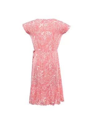 Sommerkleid ALPINE PRO DEREFA ORANGE