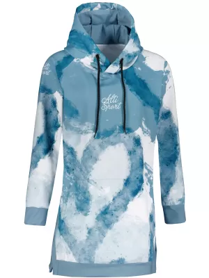 Funktionaler erweiterter Sweatshirt -Prämie von Frauen ALTISPORT VOJ/ALW093MI03 HELLBLAU