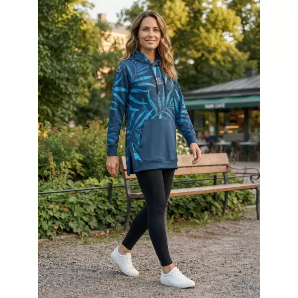  Funktionaler erweiterter Sweatshirt -Prämie von Frauen ALTISPORT VOJ/ALW094MI03 BLAU 