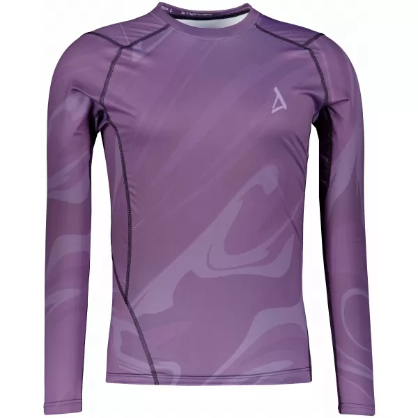  Funktionelle Kompression t -Shirt von Männern mit langarmiger Prämie ALTISPORT VOJ/ALM072TR03 LILA 