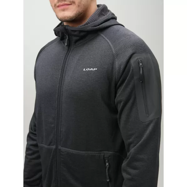  Herren -technisches Sweatshirt LOAP MOHER DUNKELGRAU 