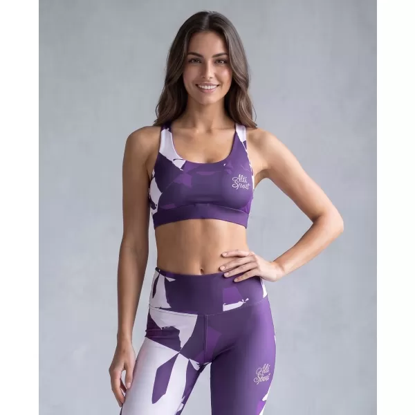 Frauen Sport BH Premium ALTISPORT VOJ/ALW080POD01 DUNKELVIOLETT 