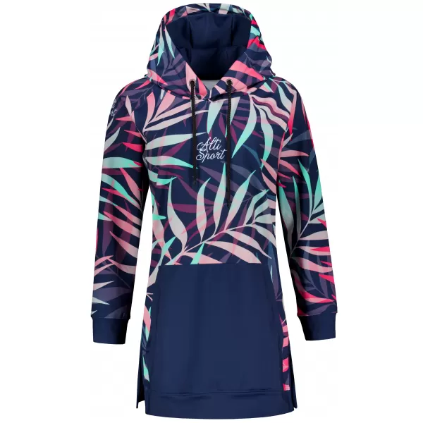  Funktionaler erweiterter Sweatshirt -Prämie von Frauen ALTISPORT VOJ/ALW094MI03 PINK/MINZE 