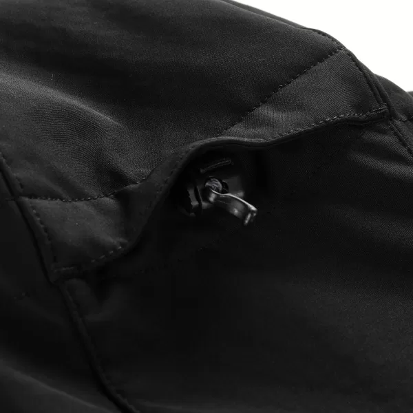  Herren -Softshelljacke ALPINE PRO HOOR SCHWARZ/GRAU 