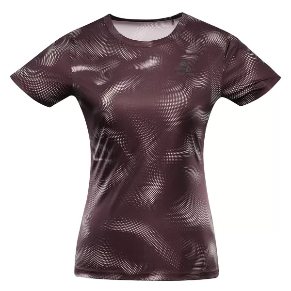  Damenhemd der Damen ALPINE PRO QUATRA LILA 