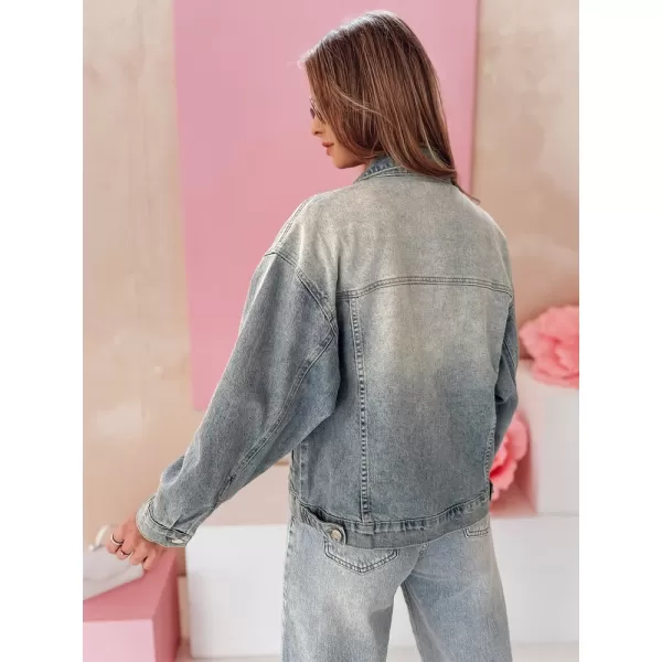  Damenjacke DSTREET NOVAJIN TY4838 BLAU 