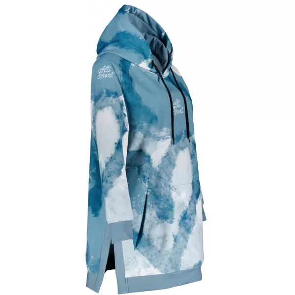  Funktionaler erweiterter Sweatshirt -Prämie von Frauen ALTISPORT VOJ/ALW093MI03 HELLBLAU 