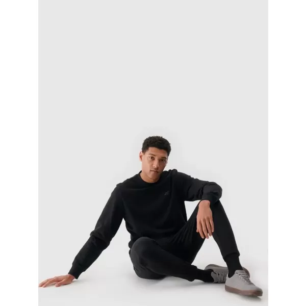  Herren Sweatshirt 4F WMM00TSWSM1767 TIEF SCHWARZ 