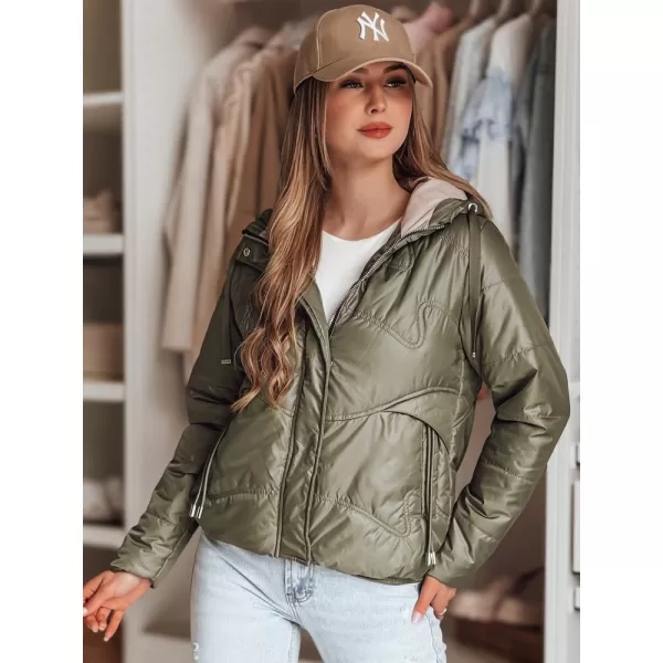  Damenjacke DSTREET NIVESSO TY4857 GRÜN 