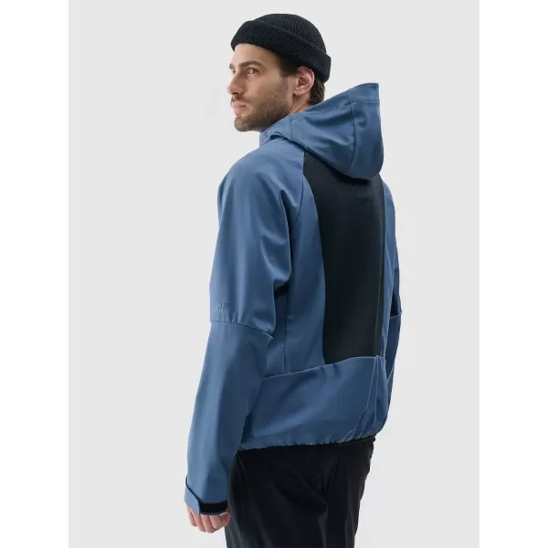  Herren -Softshelljacke 4F WSS25TSOFM313 DENIM 