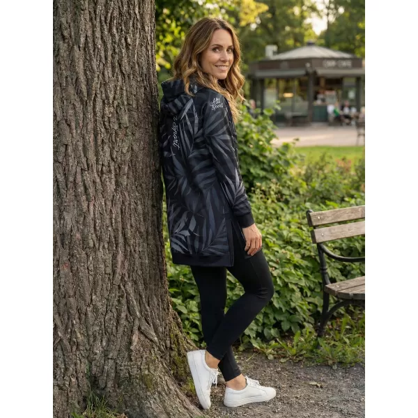  Funktionaler erweiterter Sweatshirt -Prämie von Frauen ALTISPORT VOJ/ALW094MI03 SCHWARZ 