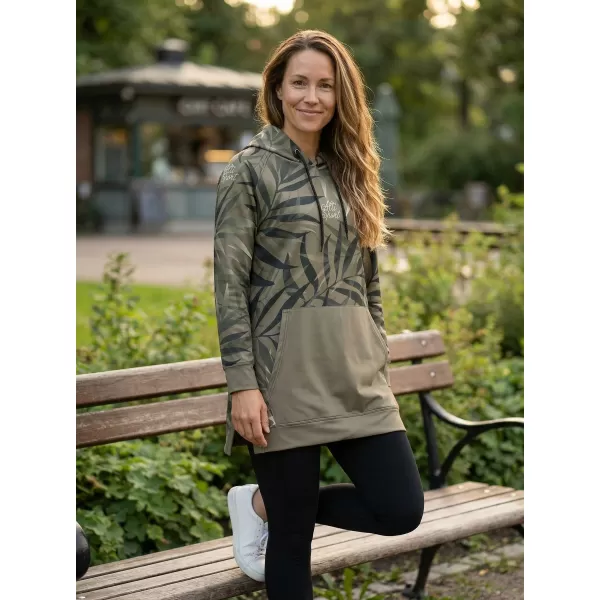  Funktionaler erweiterter Sweatshirt -Prämie von Frauen ALTISPORT VOJ/ALW094MI03 BRAUN 