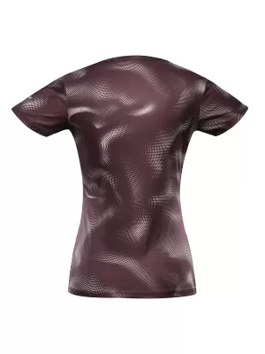 Damenhemd der Damen ALPINE PRO QUATRA LILA
