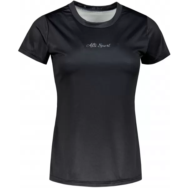  Frauenfunktional T -Shirt Premium ALTISPORT MÁMA VOJ/ALW092TR01 SCHWARZ 