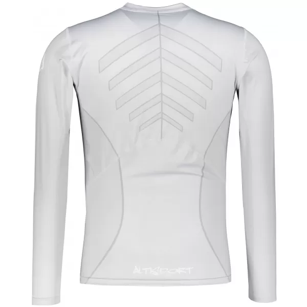  Funktionelle Kompression t -Shirt von Männern mit langarmiger Prämie ALTISPORT VOJ/ALM095TR03 GRAU 