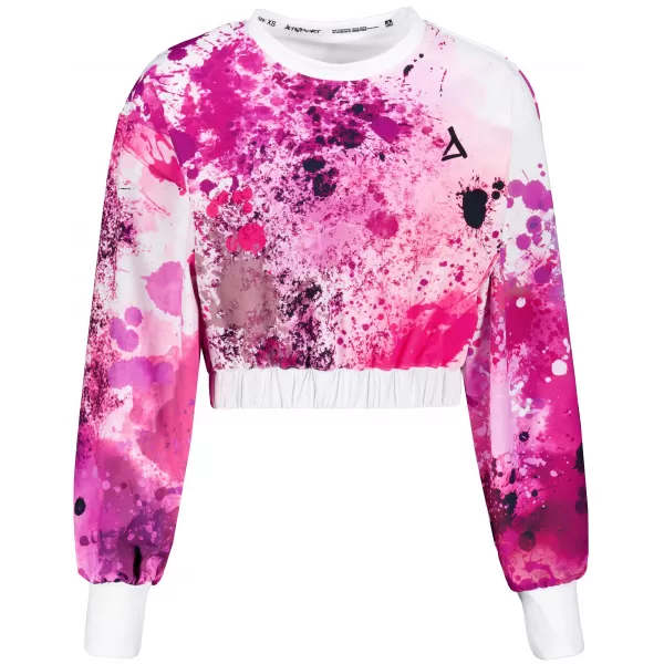  Funktionelle Sweatshirt -Premium von Frauen von Frauen ALTISPORT VOJ/ALW055MI08 ROSA 