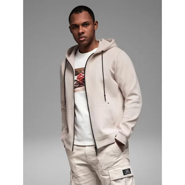  Herren -Sweatshirt OMBRE OM-SSZP-0213 SAND 