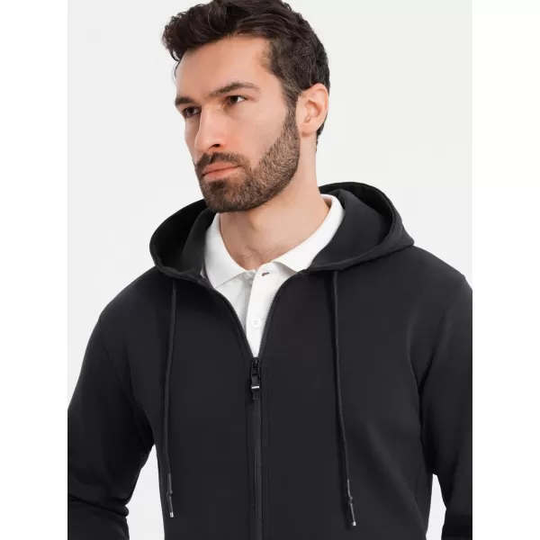  Herren -Sweatshirt OMBRE OM-SSZP-0213 SCHWARZ 