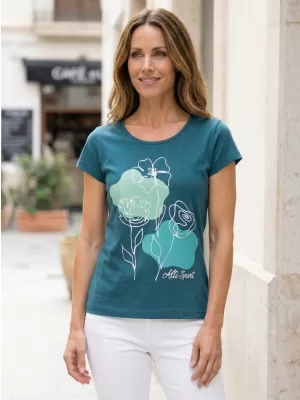 T -Shirt ALTISPORT ALW189122 KEROSIN