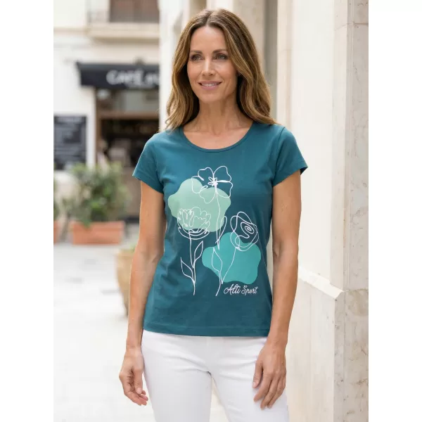  T -Shirt ALTISPORT ALW189122 KEROSIN 