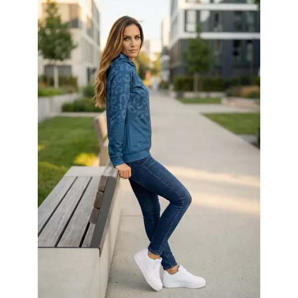  Funktionaler Sweatshirt -Prämie von Frauen ALTISPORT VOJ/ALW047MI01 BLAU 