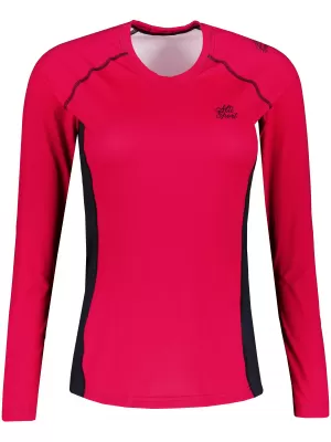 Frauen funktionales t -Shirt mit langen Ärmeln Premium ALTISPORT VOJ/ALW078TR03 ROT