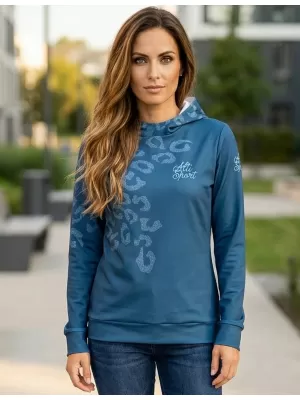 Funktionaler Sweatshirt -Prämie von Frauen ALTISPORT VOJ/ALW047MI01 BLAU