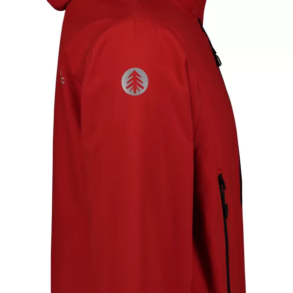  Herren 3ll Outdoor Jacke NORDBLANC NOMAD NBSJM8182 KRÄFTIG ROT 