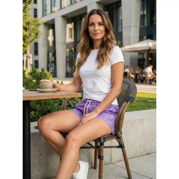  Damenshorts ALTISPORT ELISAN VIOLETT 