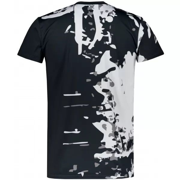  Männer funktionaler T -Shirt Premium Plus ALTISPORT VOJ/ALM057TR02 SCHWARZ 