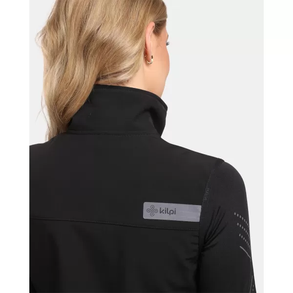  Frauen -Softschellweste KILPI NOIL-W YL0114KI SCHWARZ 