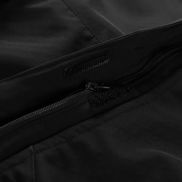  Herren -Softshelljacke ALPINE PRO HOOR SCHWARZ 