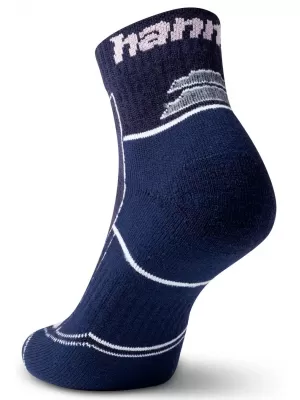 Frauensocken HANNAH WALK LITE W II DUNKELBLAU/ROSA