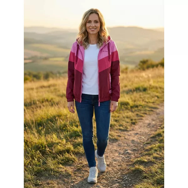  Damenjacke ALTISPORT EDNA BURGUND 