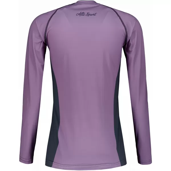  Frauen funktionales t -Shirt mit langen Ärmeln Premium ALTISPORT VOJ/ALW078TR03 LILA 