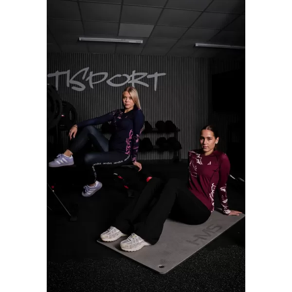  Frauen funktionales t -Shirt mit langen Ärmeln Premium ALTISPORT VOJ/ALW064TR03 ERZ 
