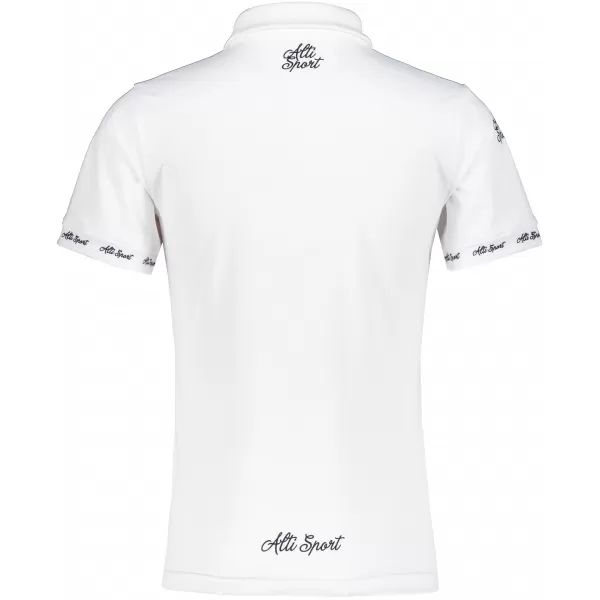  Frauenfunktional T -Shirt mit Premiumkragen ALTISPORT VOJ/ALW000TR05 WEIß 
