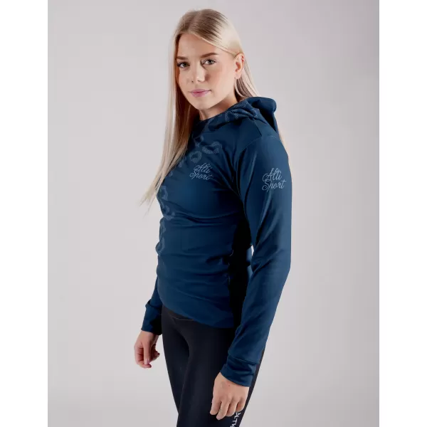  Funktionaler Sweatshirt -Prämie von Frauen ALTISPORT VOJ/ALW047MI01 BLAU 