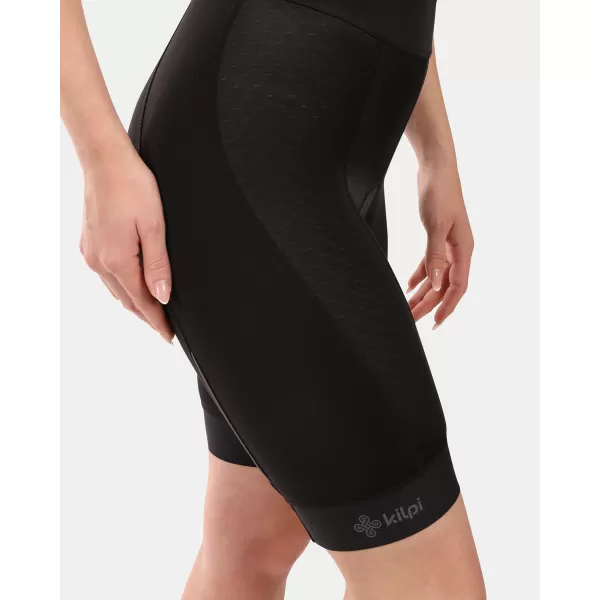  Damenfahrradshorts KILPI PRESSURE-W YL0415KI SCHWARZ 