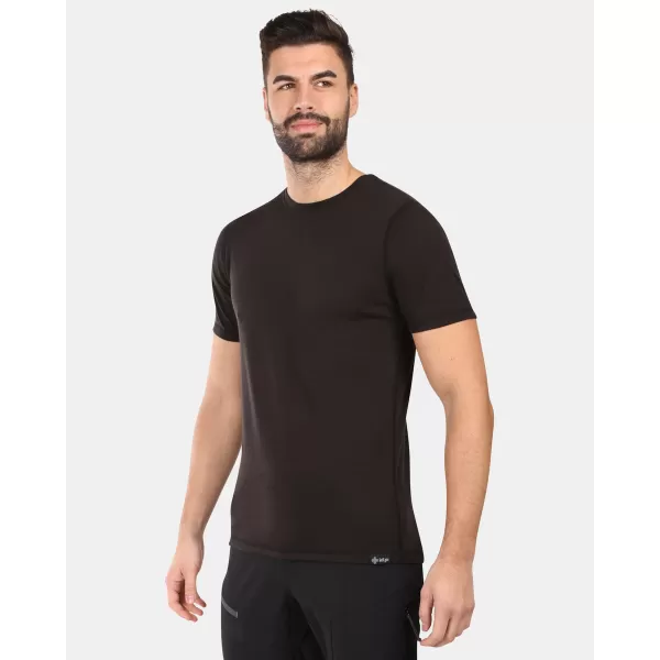  Herren t -Shirt aus Merinowolle KILPI SLOPER-M YM0311KI SCHWARZ 