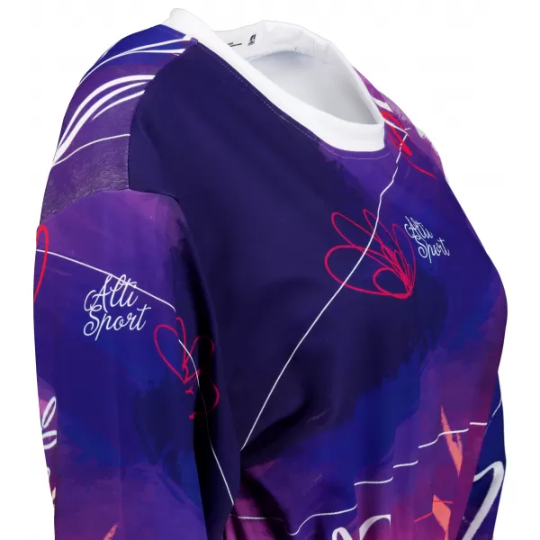  Funktionelle Sweatshirt -Premium von Frauen von Frauen ALTISPORT VOJ/ALW083MI08 LILA 