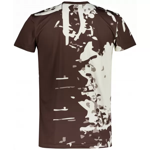  Männer funktionaler T -Shirt Premium Plus ALTISPORT VOJ/ALM057TR02 BRAUN 