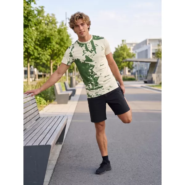  Männer funktionaler T -Shirt Premium Plus ALTISPORT VOJ/ALM057TR02 GRÜN 