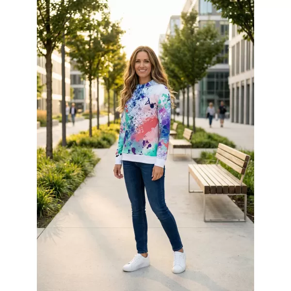  Funktionaler Sweatshirt -Prämie von Frauen ALTISPORT VOJ/ALW055MI01 LILAGRÜN 